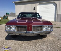 1970 Oldsmobile Cutlass S 350 Rocket Factory 4 Speed