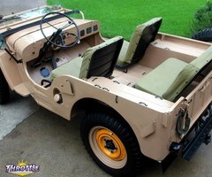 1946 Willys Jeep CJ2A Harvest Tan