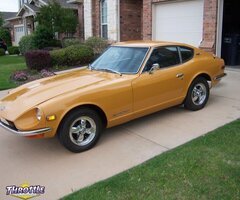 1970 Datsun Z-Series 240z Coupe Gold
