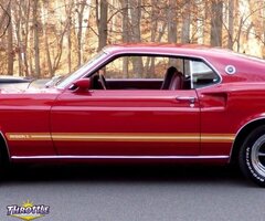 1969 Ford Mustang Royal Maroon