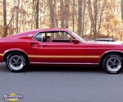 1969 Ford Mustang Royal Maroon