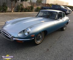 1969 Jaguar E-Type FHC XKE Matching Numbers