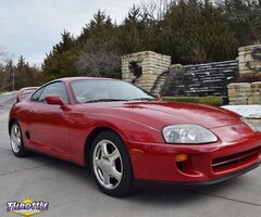 1994 Toyota Supra Twin Turbo Red Hatchback