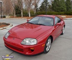1994 Toyota Supra Twin Turbo Red Hatchback