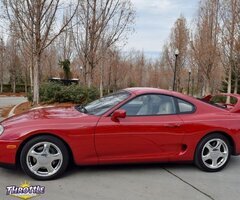 1994 Toyota Supra Twin Turbo Red Hatchback