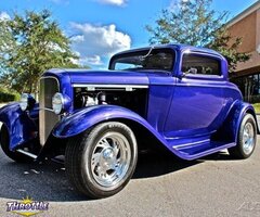 1932 Ford Coupe V8 HotRod 3 Window