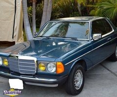 1982 Mercedes-Benz 300-Series turbo diesel coupe 300CD