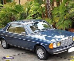 1982 Mercedes-Benz 300-Series turbo diesel coupe 300CD