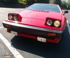 1984 Lotus Esprit Turbo Calypso Red