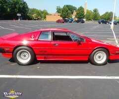 1984 Lotus Esprit Turbo Calypso Red